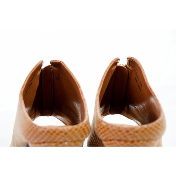 J. Renee Franca Mule Heels Faux Snakeskin Women's Sz 8.5N Shoes - Picture 15 of 15